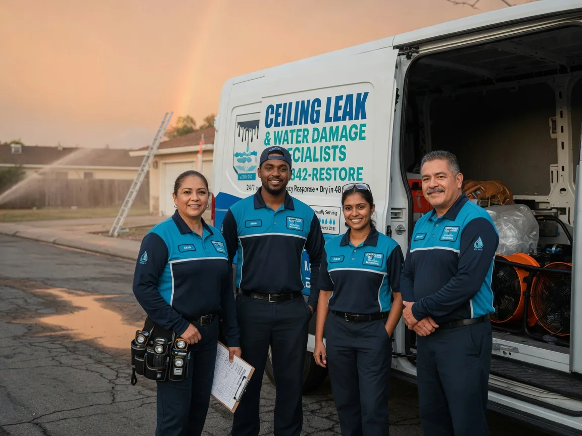 Ceiling Leak Cleanup company in Nu Mine, PA